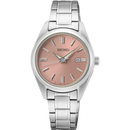 Orologio Unisex Seiko Classic SUR529P1 ~ Quadrante Rosa